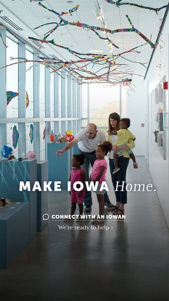 Make Iowa Home lake ad
